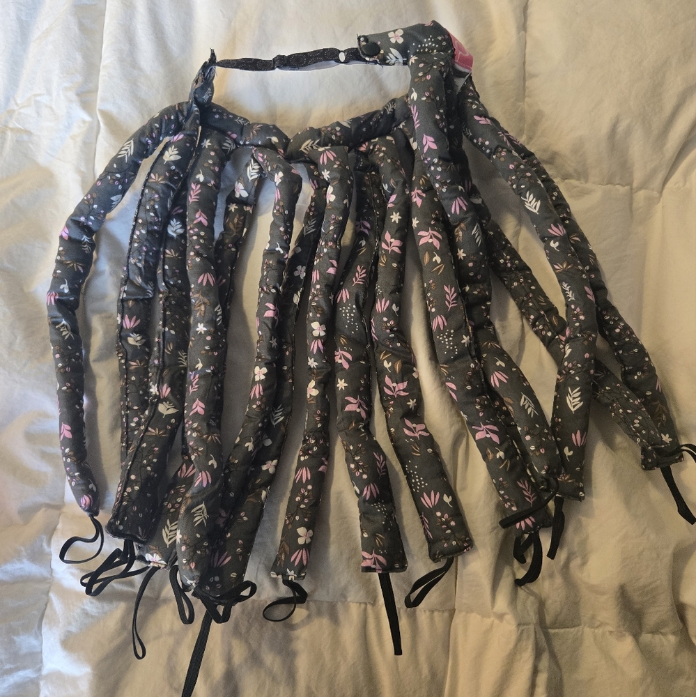 ORIGINAL OCTOCURL - COTTON POPLIN - Heatless Curler Headband - Long hair